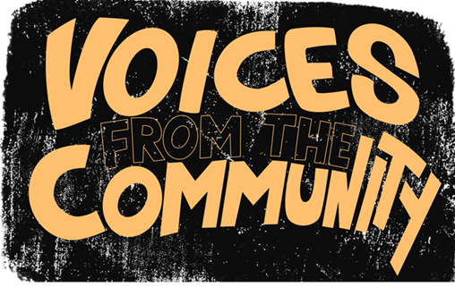 Voices Background Illustration Overlay